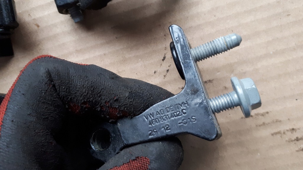 фото №6, A6 c7 4g петля петли дверь правое правый задняя lz9y