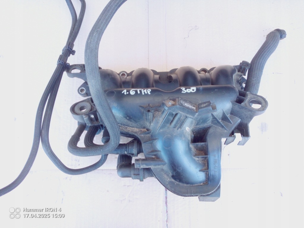 фото №1, Peugeot 308 1.6 - коллектор всасывающий v757004180