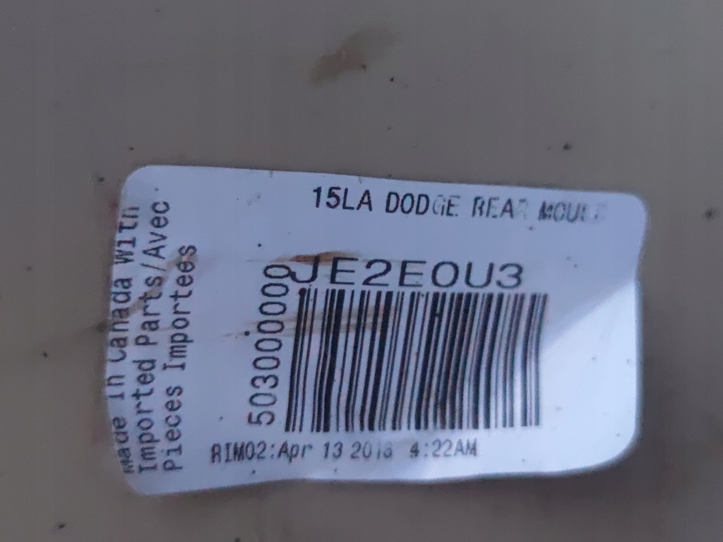 фото №10, Dodge challenger widebody задний бампер 2018+ kompletny