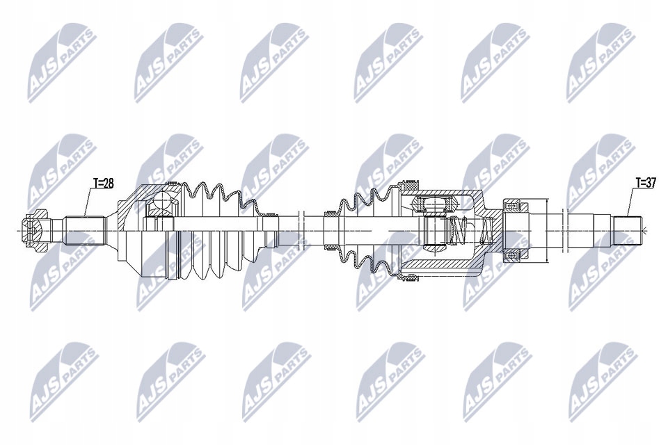 Приводной вал приводная citroen c5 3 2.0hdi 09-/prawa, atm в Украине