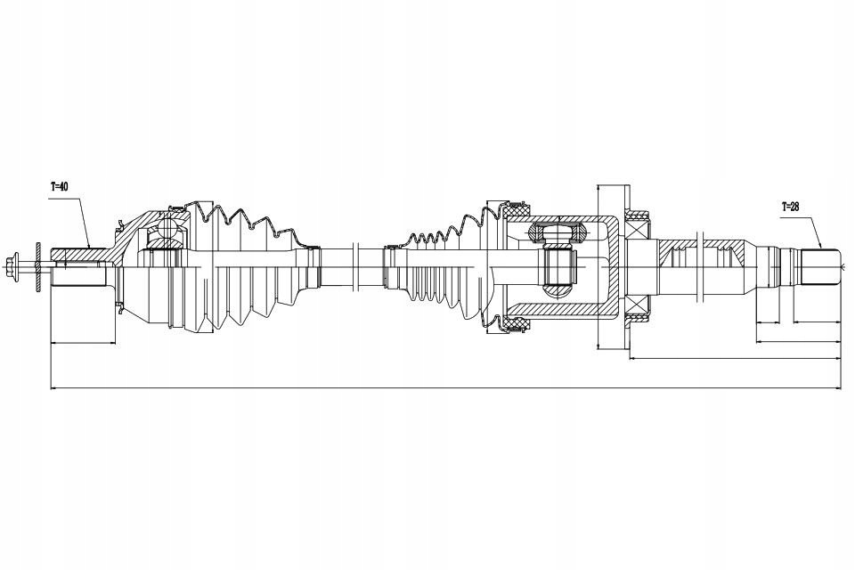 фото №11, Приводной вал приводная volvo s60ii/v60 2.0t3/t5 14-17 правый