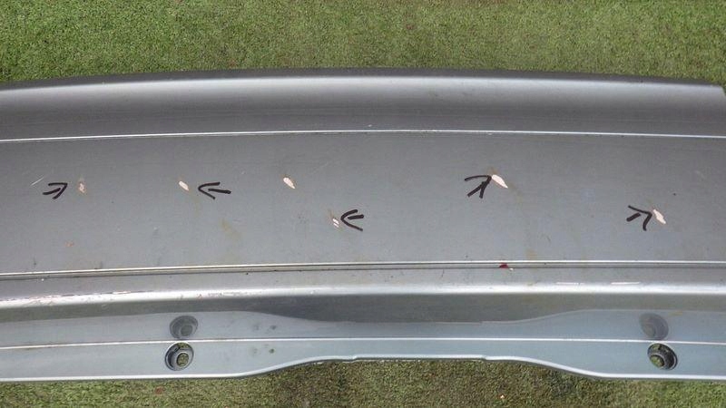 Бампер задній задній mercedes w169 a1698850925 Зі Шроту