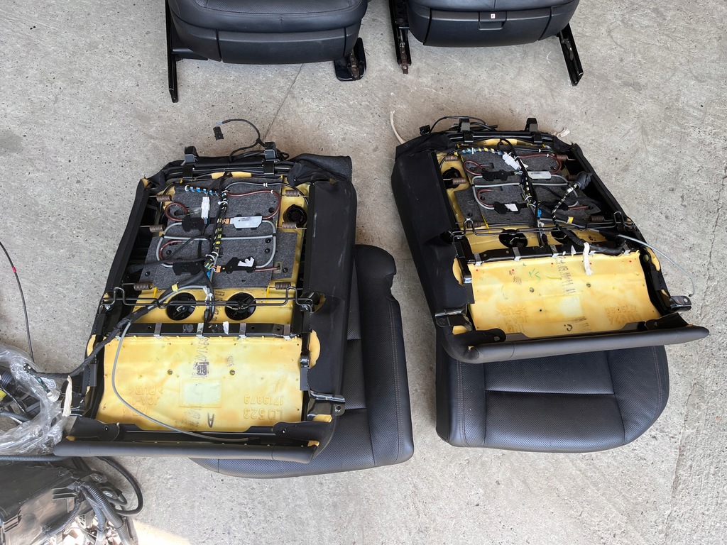 фото №7, Mercedes s-clas w221 сиденья заднее сиденье кожа мониторы