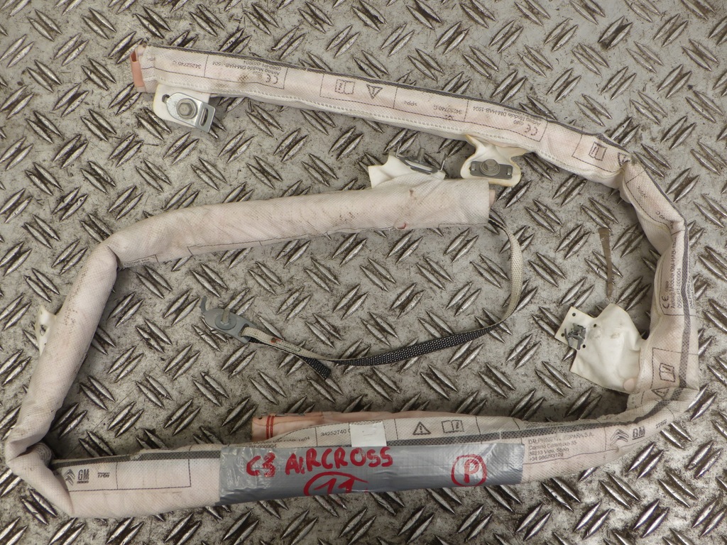 фото №1, Citroen c3 aircross шторка безпеки air bag права