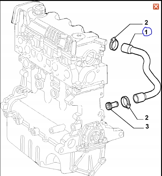 фото №3, Шланг рідина охолоджуючий alfa romeo 166 46766908
