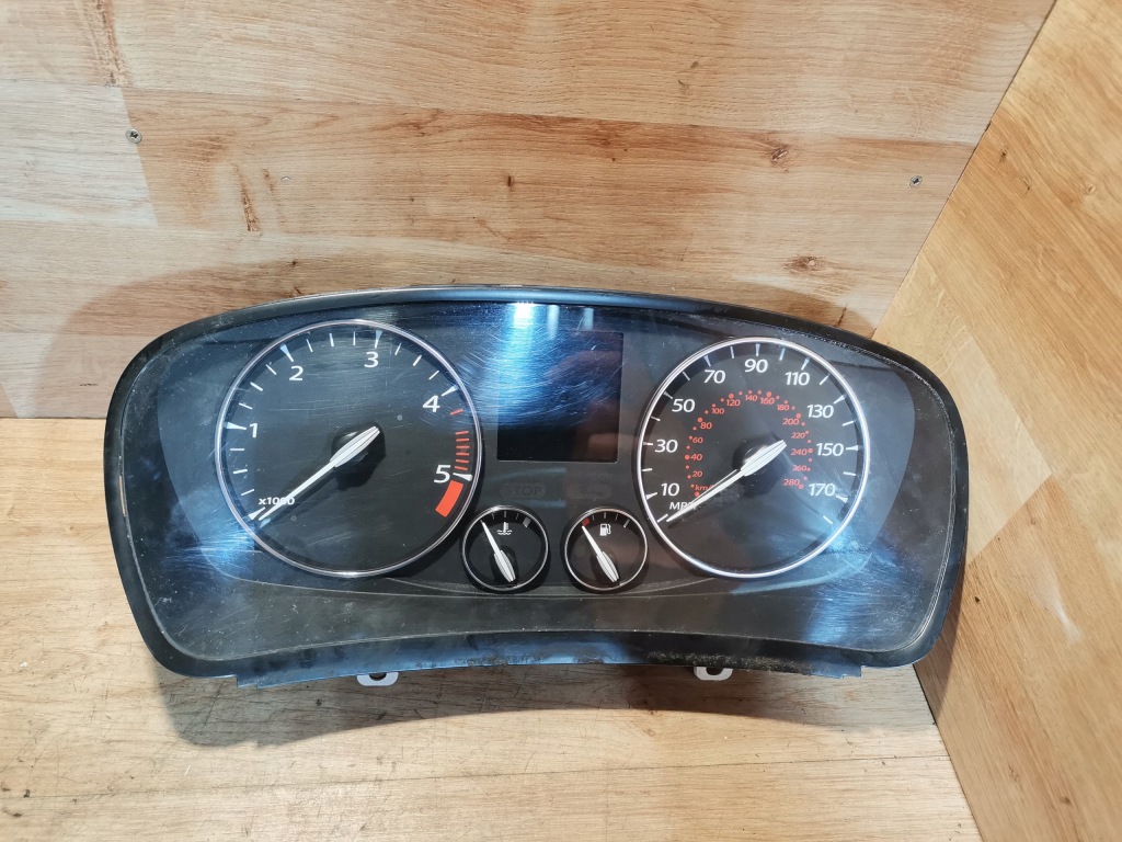 фото №1, Счетчик приборная панель renault laguna iii 248100014r anglik