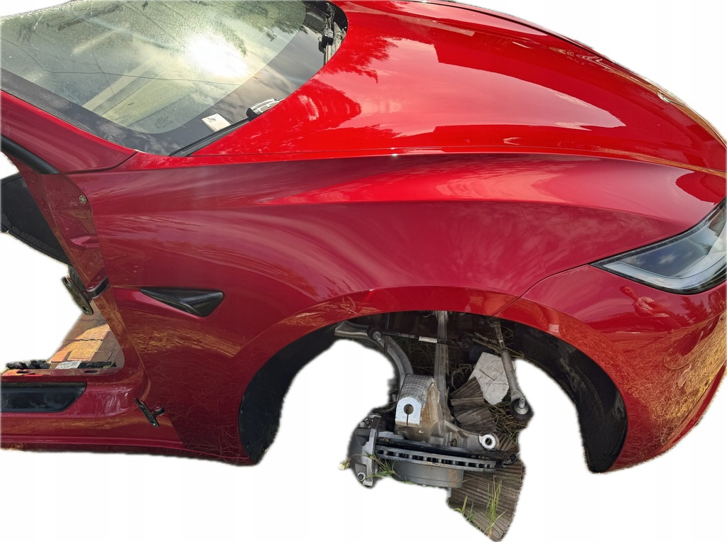 фото №7, Tesla model 3 lift перед kompletny бампер лампи pas крила