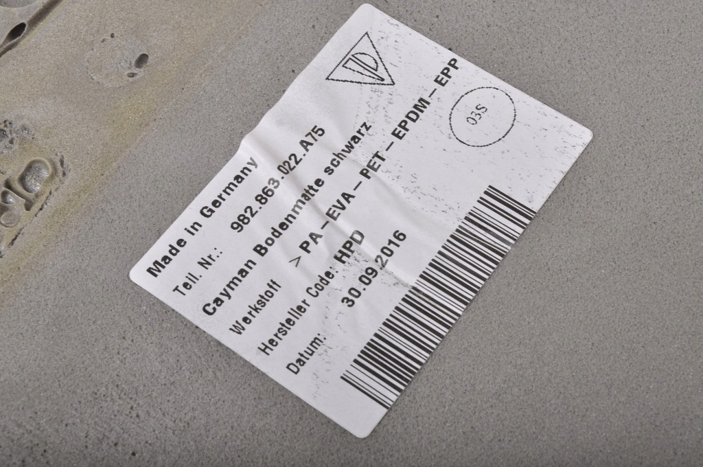 фото №8, Porsche 718 cayman 982 обшивка багажника 982863022a75