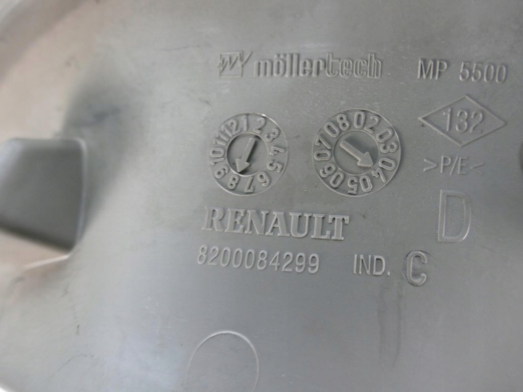 фото №8, Renault scenic ii корпус крышки багажника защита