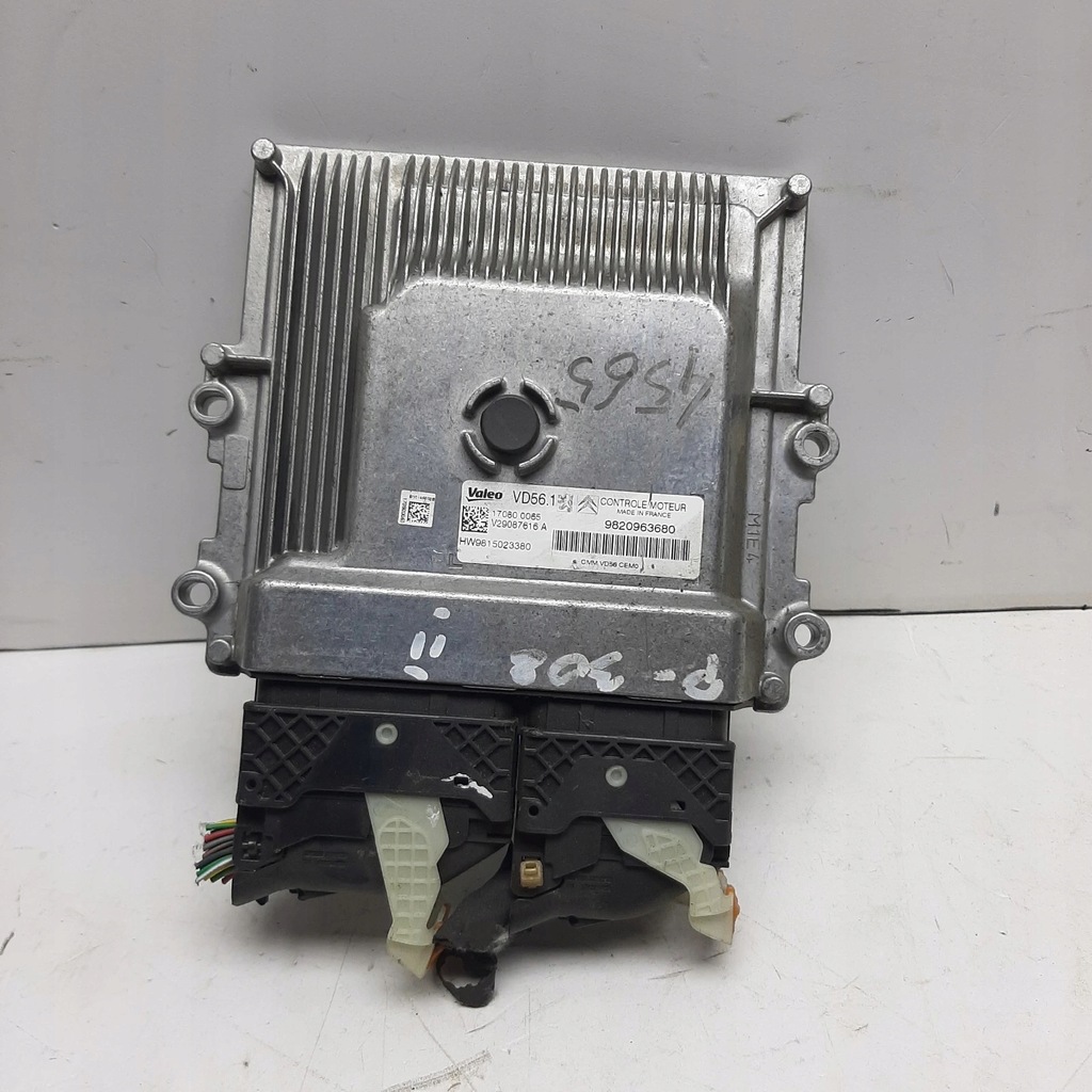 фото №1, Peugeot 308 ii блок управления бортовой компьютер двигателя 9820963680