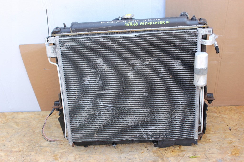 фото №4, Радіатор wody + вентилятор nissan pathfinder r51 iii 2005r- 2.5 dci