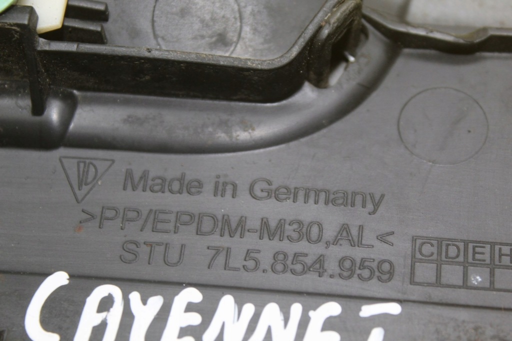 Завершення порога  накладка лівий передні  porsche cayenne 1 7l5854959 Зі Шроту