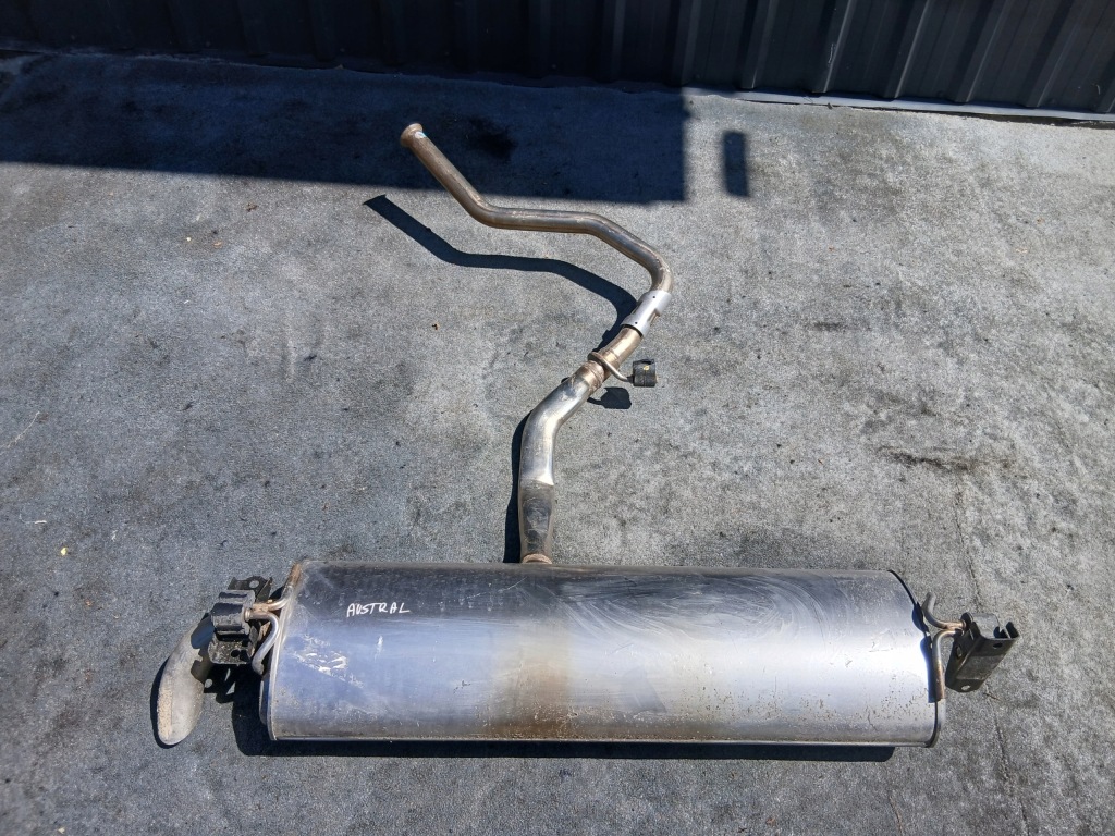 фото №1, Гаситель выхлоп renault austral e-tech 201201605r