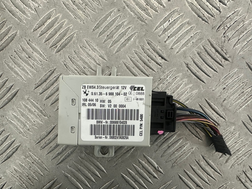 фото №3, Mini cooper r50 блок управления модуль ews иммобилайзер 6988104