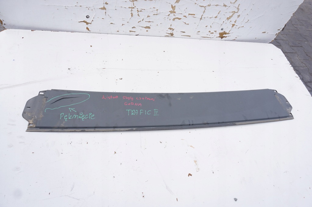 фото №1, Молдинг крыша лобовое max renault trafic 2 ii