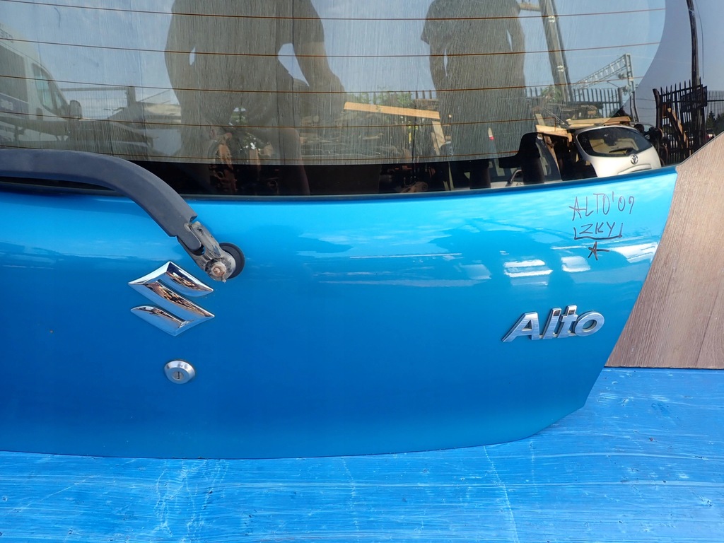 фото №9, Suzuki alto 09-14 крышка багажника багажника стекло задняя zky