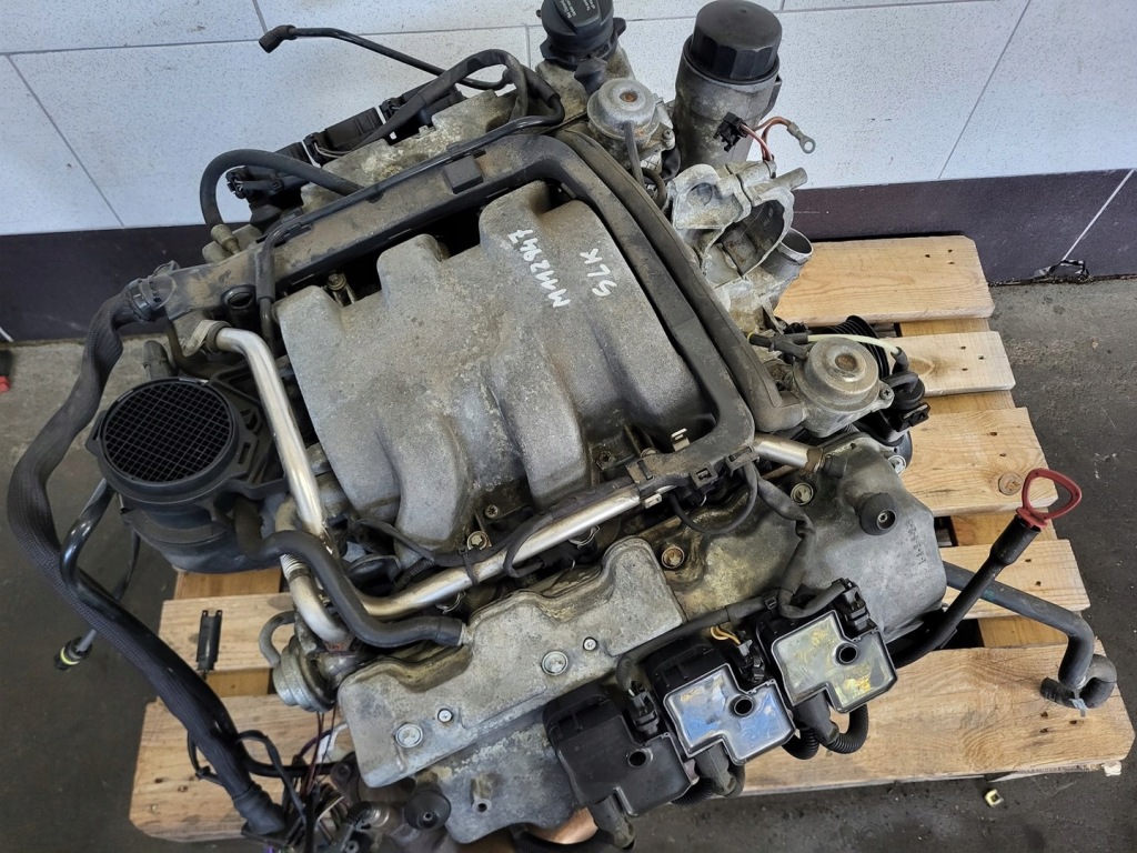 фото №14, Mercedes slk 320 3.2 v6 двигатель m112 87tyskm 218ps