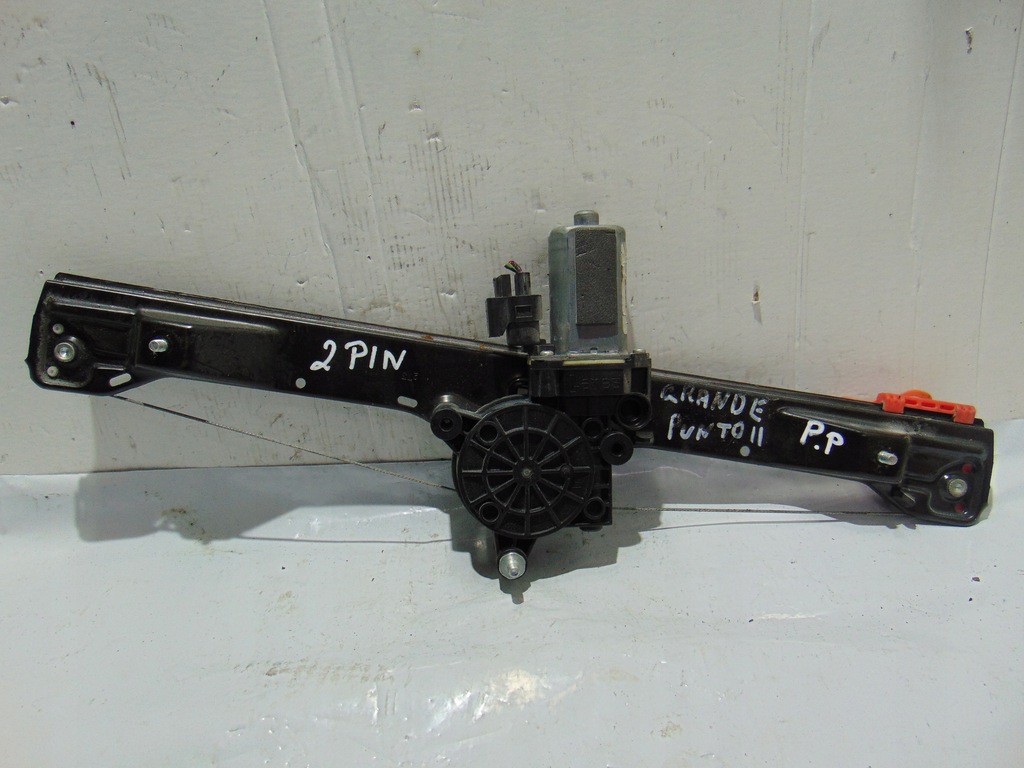 фото №1, Підйомник скло правий перед 2 pin grande punto ii