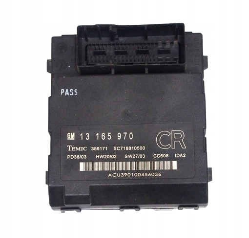 фото №1, Модуль комфорта opel vectra c 13165970