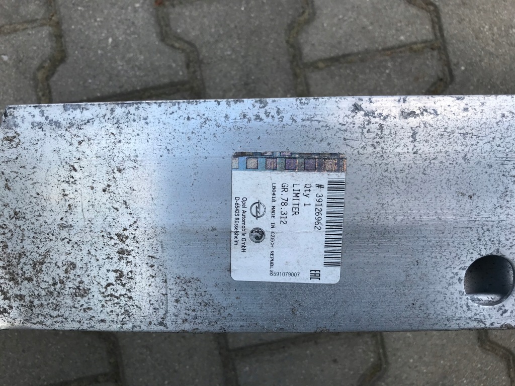 фото №3, Opel insignia ii 17- балка заднего бампера orygi