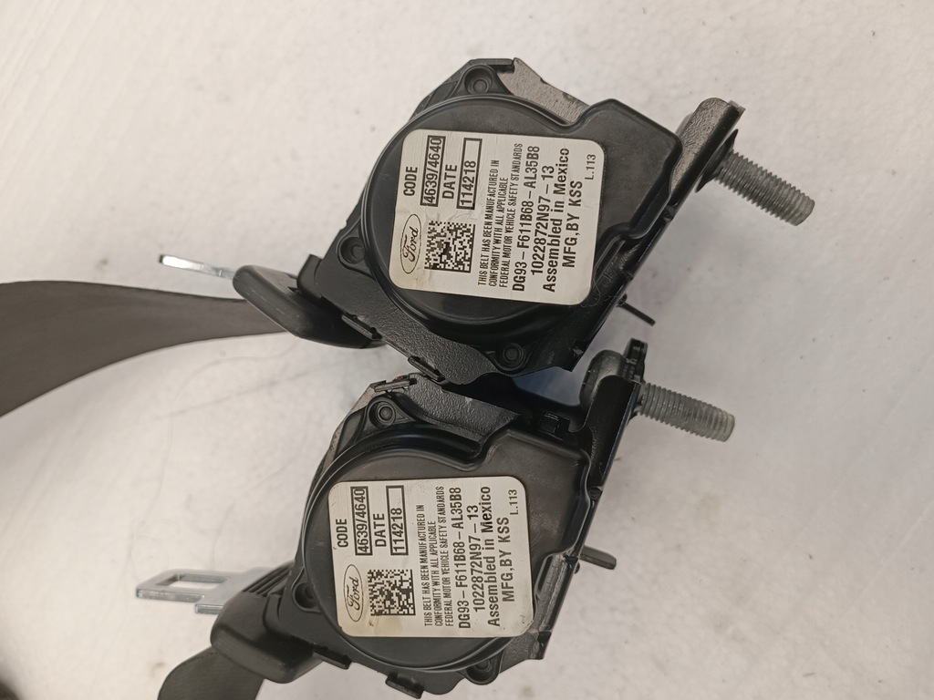 фото №4, Ford fusion mk5 us pas безопасности задний задняя