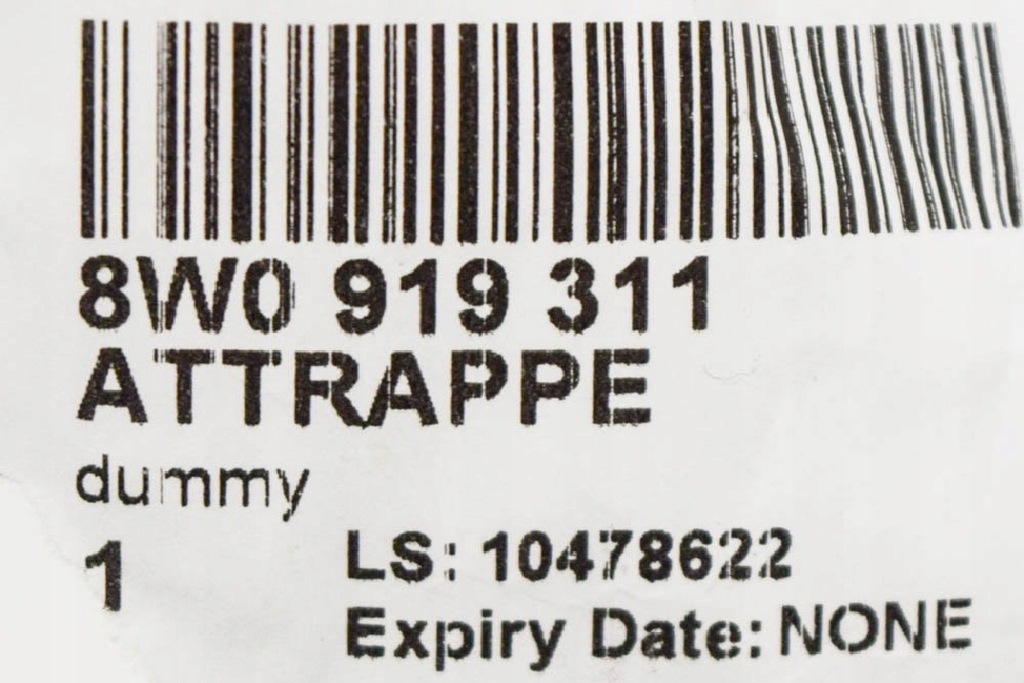 фото №6, Audi a3 a4 a5 a6 a7 a8 q3 q5 q7 молдинг подаюча 12v новий оригінал 8w0919