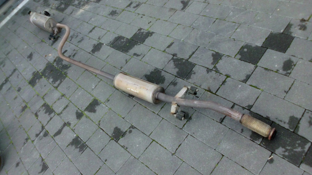 фото №1, Гаситель выхлоп citroen c4 cactus przed lift 1.2 pure tech 2014 rok