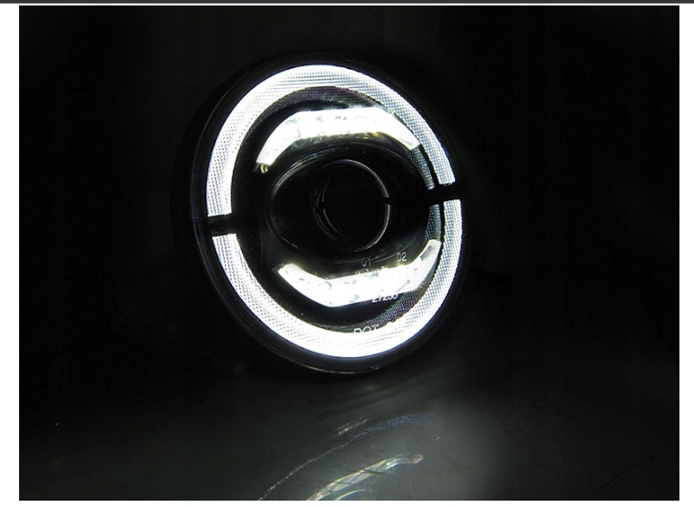 фото №3, Фары ful led jeep wrangler patrol pajero trooper mazda 323 rx7 mx5