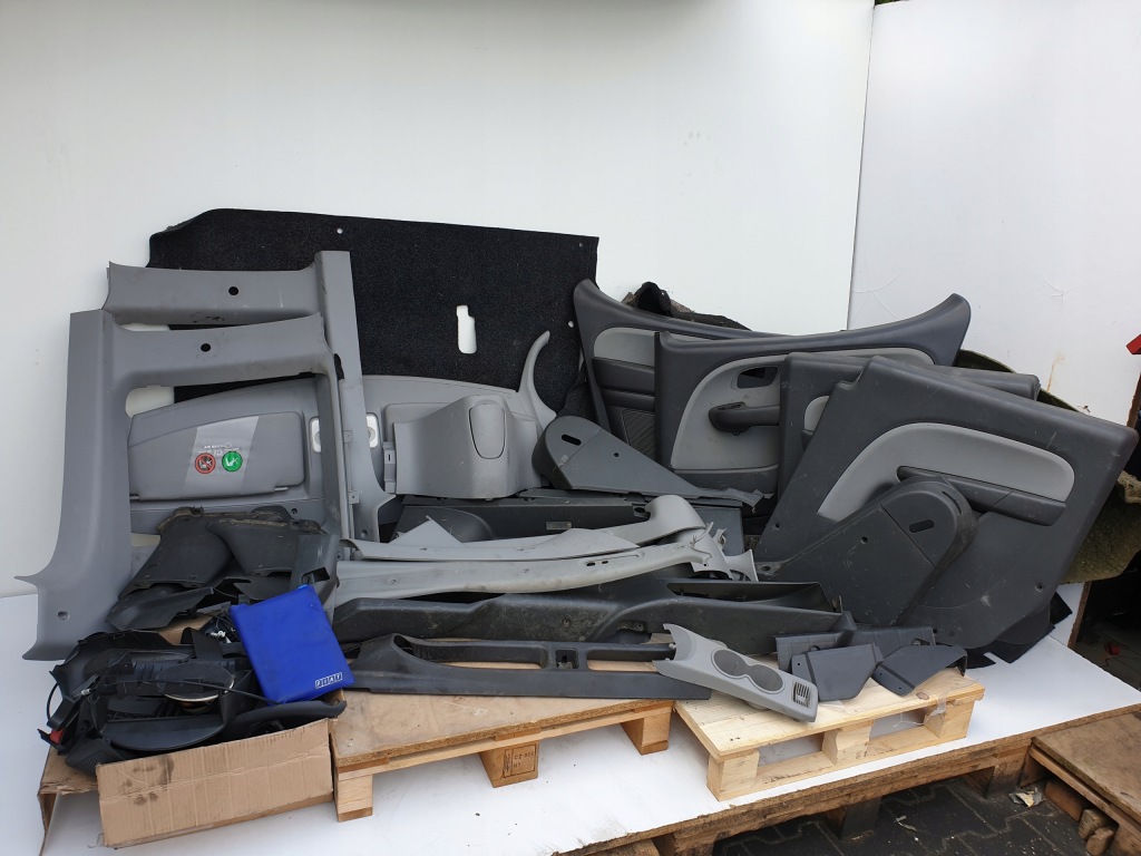 фото №14, Fiat doblo lift сидіння лівий правий перед задня сидіння комплект сидінь перехідник