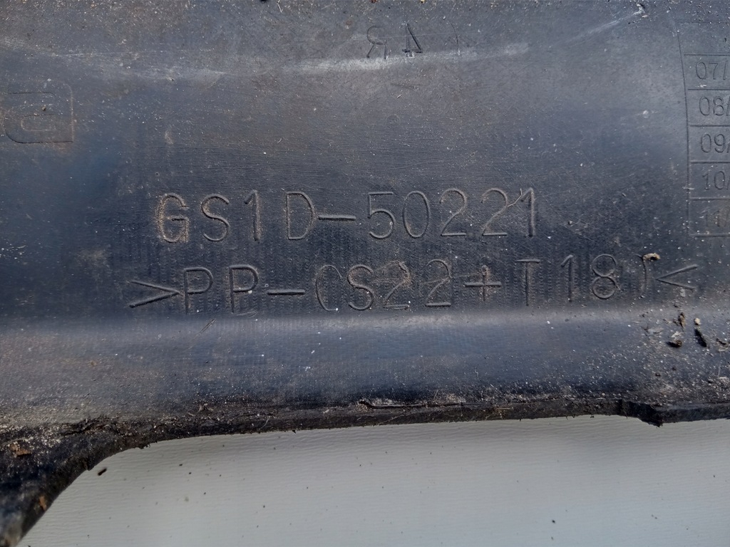 фото №7, Бампер задняя задний mazda 6 ii gh 2007-2012 gs1d5d221