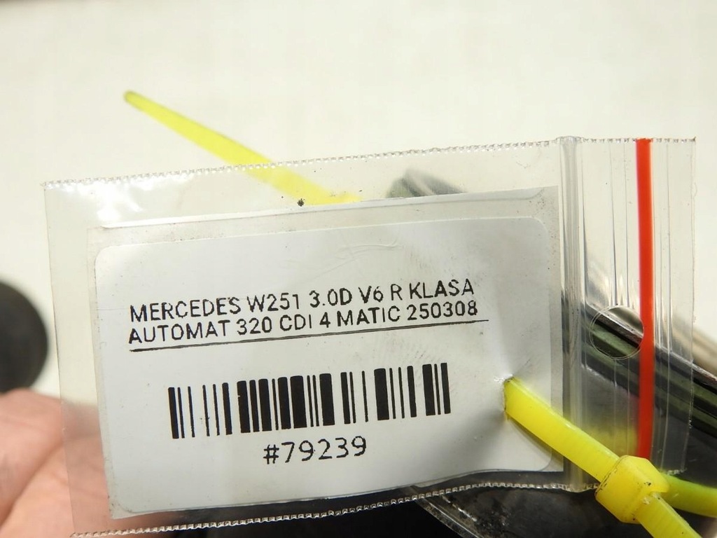 фото №4, Wąż труба інтеркулер mercedes r w251 3.0 cdi v6 a2515280082