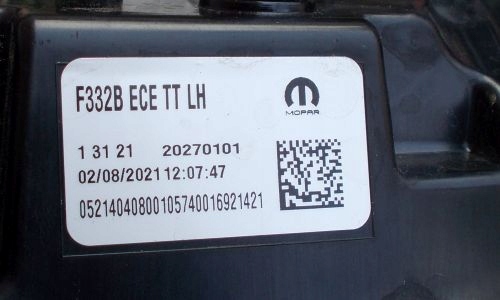 фото №3, Fiat 500e electric 20- задняя левая i правая led