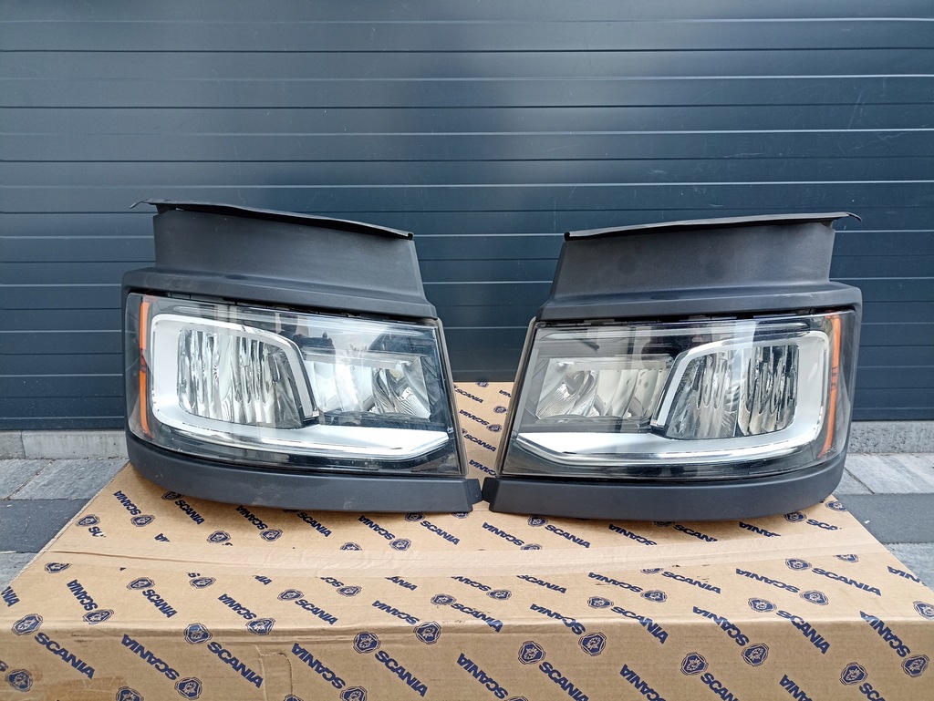 фото №1, Лампа фара scania r s новий model full led