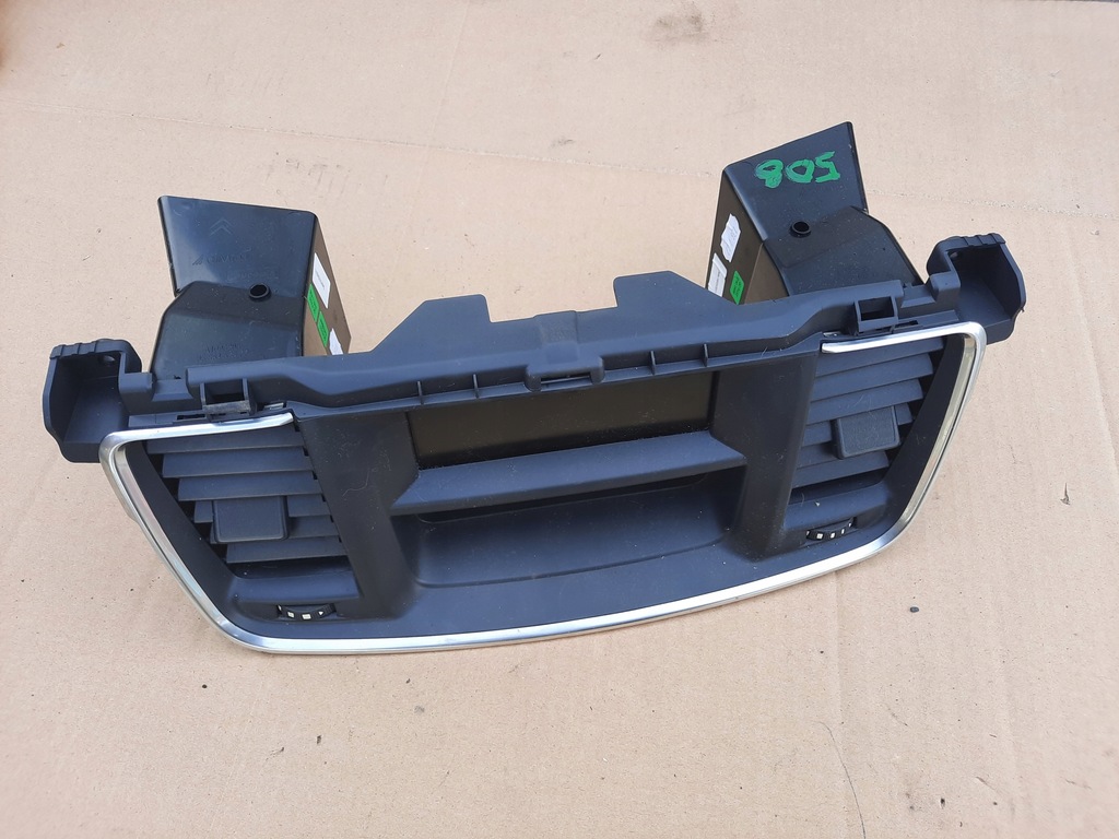фото №1, Peugeot 508 i 10-14r дисплей радио рамка 9665334380