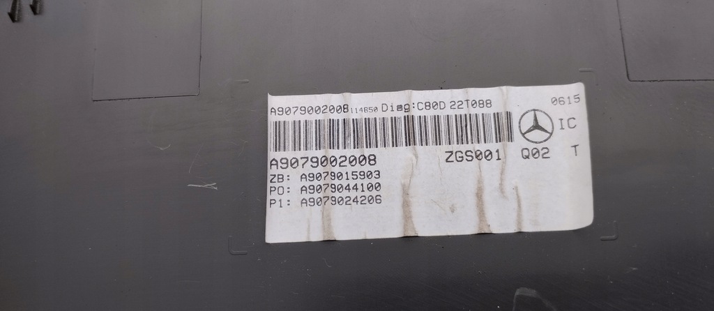 фото №5, Счетчик приборы mercedes sprinter 907 910 a9079002008