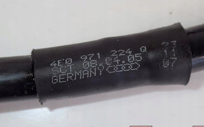 фото №7, Джгут кабель генератора 4e0971224q audi s8 d3 bsm