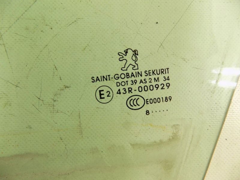 фото №2, Peugeot 308 i sw 07-13 скло двері лівий перед