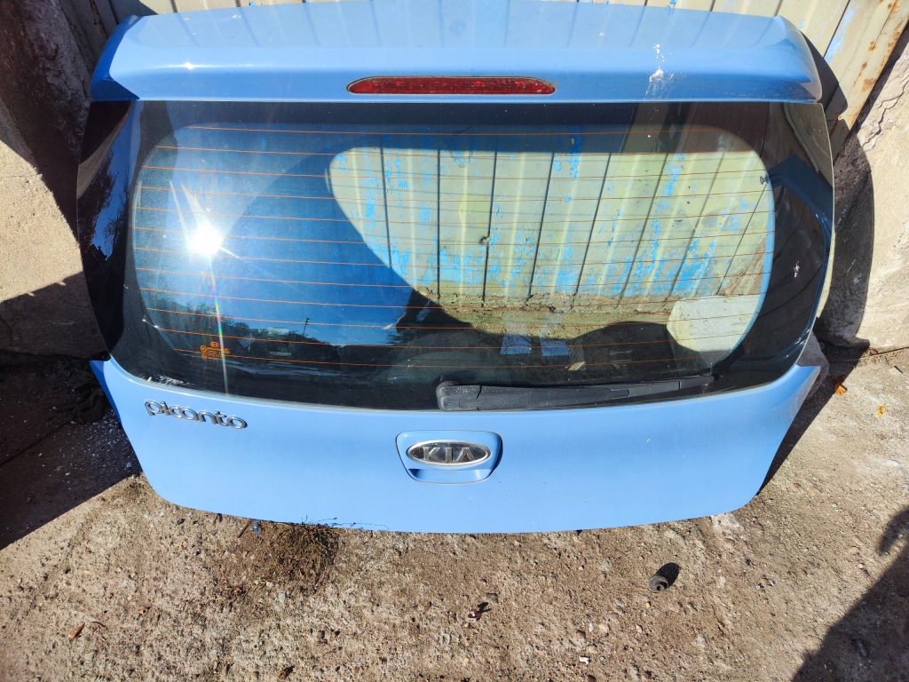фото №1, Kia picanto ii 11-17 крышка багажника задняя задняя с стекло 5d