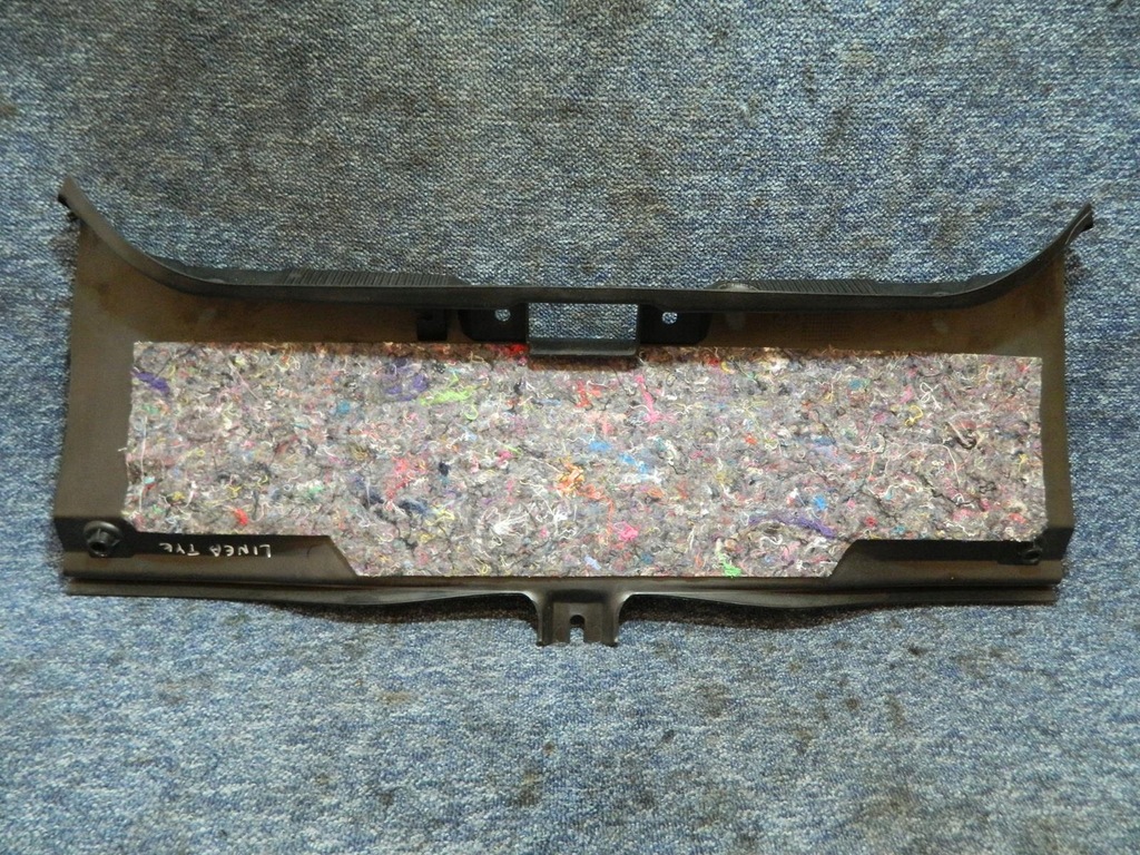 фото №5, Пластик захист багажника поперечина заднього fiat linea