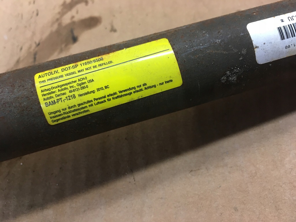 фото №6, Шторка безопасности воздушная правая левая cadillac srx 10-