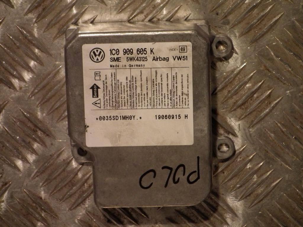 фото №1, Vw polo 6q0 датчик подушка безпеки