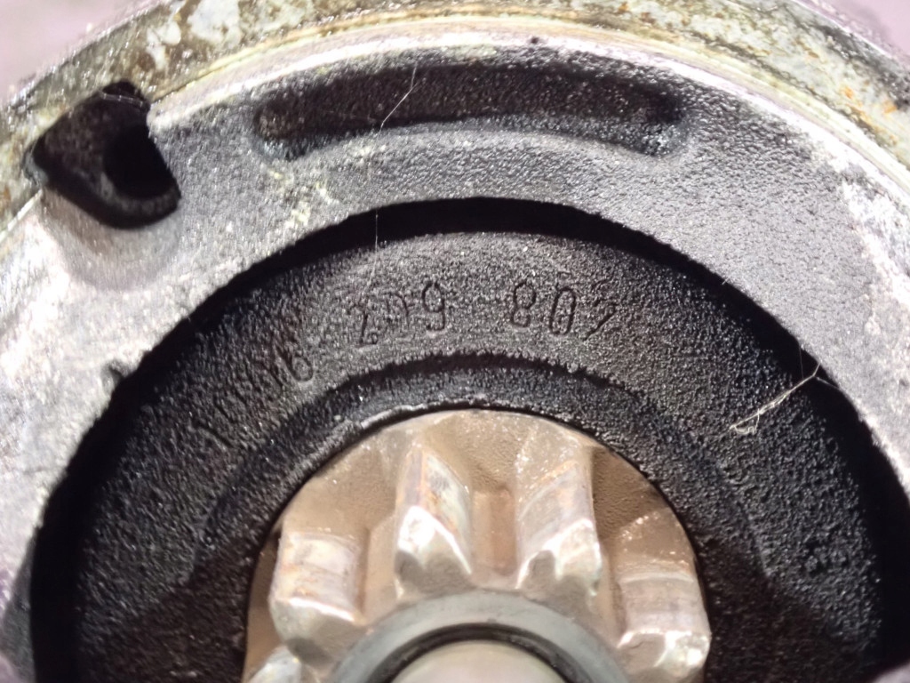 фото №6, Opel corsa c 03-06 1.2 80km стартер 0001107408 9 зубьев