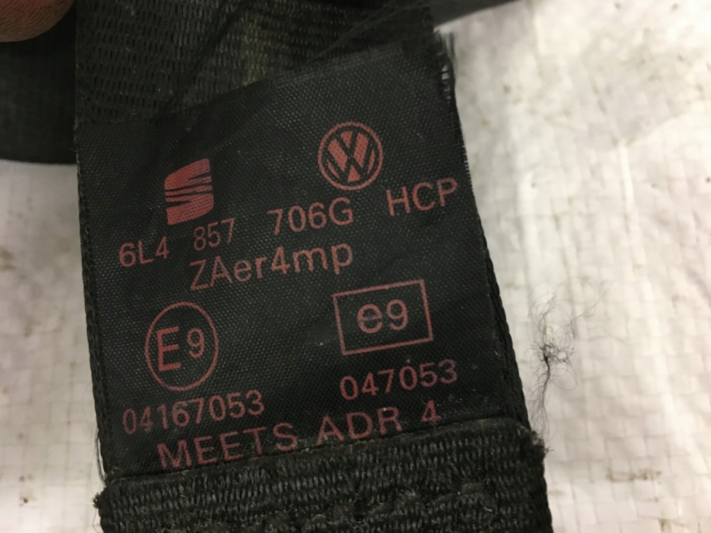 фото №12, Pas безопасности левый перед seat ibiza iii 6l4857705e