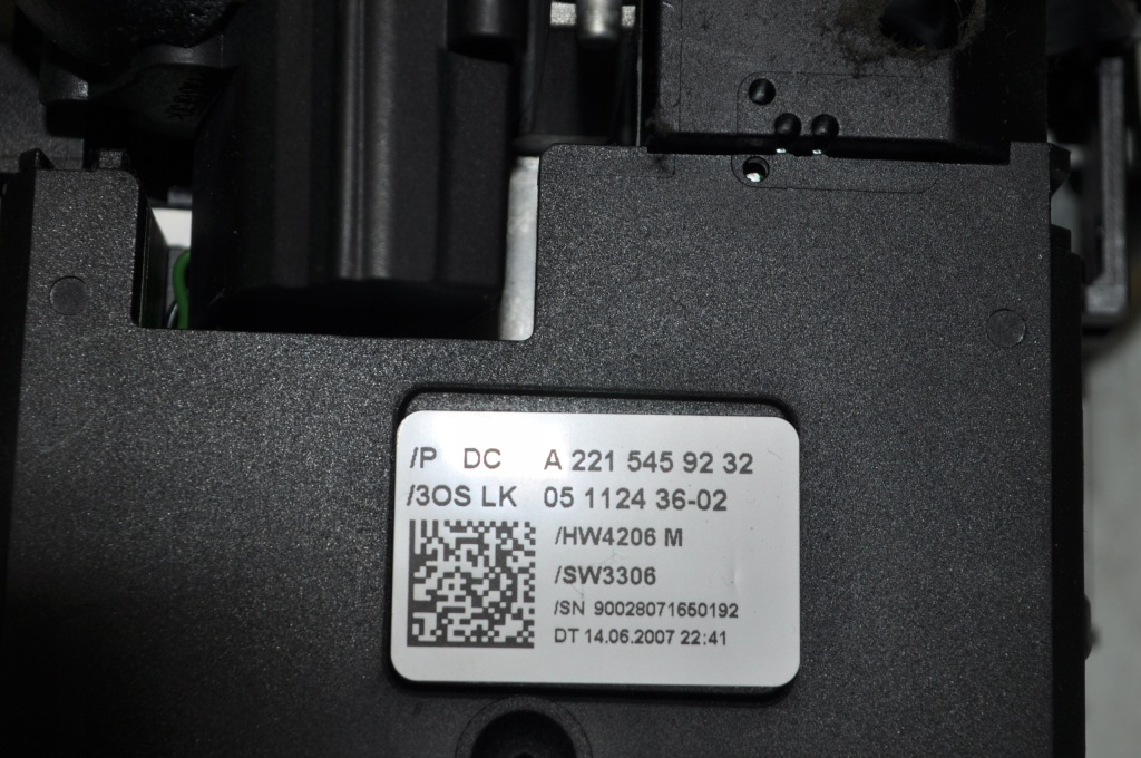 фото №6, Mercedes w221 стрічка перемикачі датчик kata повороту