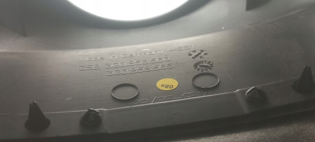 фото №12, Захист заглушка колонки керма ручок vw passat b8 3g0858559c