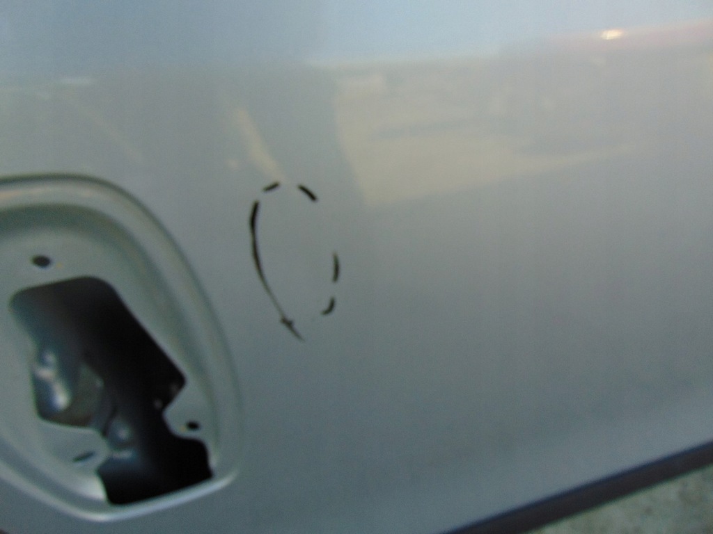 фото №8, Двері праве перед opel combo d 2010- fiat doblo ii колір сріблястий