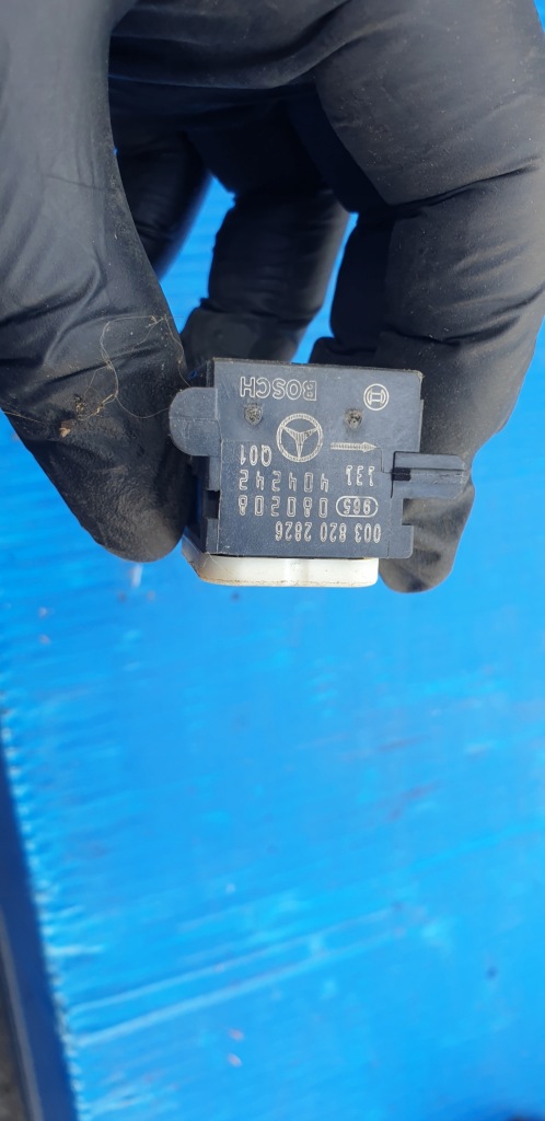 фото №12, Mercedes w164 w251 датчик ударный удара 0038202826