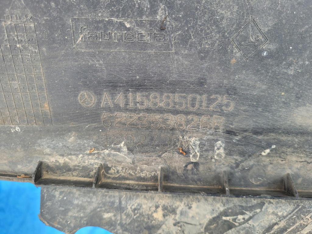 фото №9, Mercedes citan w415 | защита плита нижняя двигателя бампера перед a4158850125