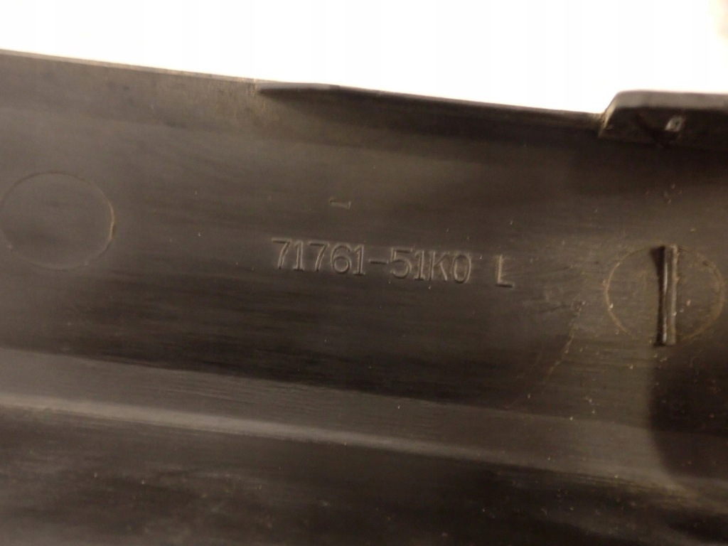 фото №8, Suzuki splash 08-11 заглушка решётка противотуманной фары левая