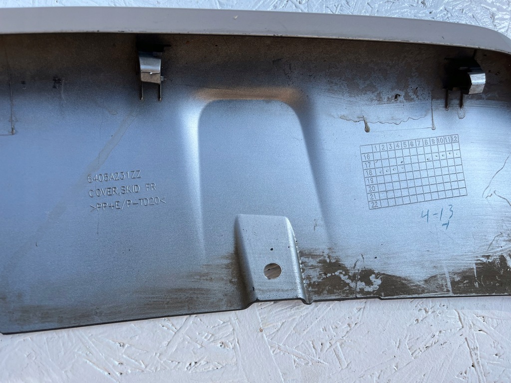 фото №7, Mitsubishi eclipse cross 18 - 20 dół спойлер бампера перед 6405a23122